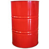 Picture of 55 Gallon Shell Red Tight Head Steel Drum, w/ Yellow Cover, Unlined, 2" & 3/4" Rieke Fitting, UN Rated