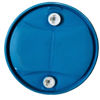 Picture of 55 Gallon Plastic Tight Head Reconditioned Drum, 2" Buttress & 2" NPT, UN Rated