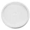 Picture of 3.5-7 Gallon White HDPE Plastic Tear Tab Cover