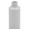 Picture of 125 mL White PET Plastic Round Cylinder Bottle, 24-410 SP