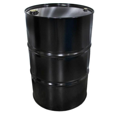 Picture of 55 GALLON BLACK STEEL TIGHT HEAD DRUM  EPOXY PHENOLIC W/ 2"X3/4" FITTING