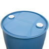Picture of 55 GALLON BLUE HDPE PLASTIC TIGHT HEAD DRUM W/ 2'" BUTTRESS & 2" NPT, UN RATED