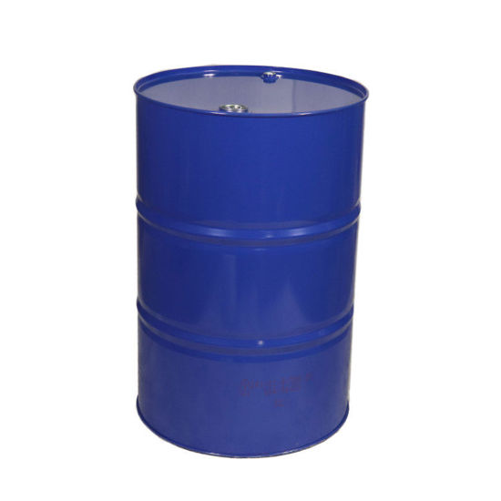 Picture of 55 Gallon Blue Steel Tight Head Drum with 2" & 3/4" Tri-Sure Fittings, Unlined