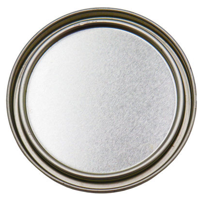 Picture of 1 Quart Round Tinplate Metal Paint Can Lid, Unlined