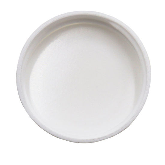 Picture of 38-400 White PP Smooth Top, Ribbed Sides Cap, F-217 Liner