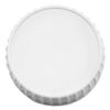 Picture of 63 MM White PP Plastic Screw Cap, w/ Foam Liner (F-217)