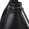 Picture of 128 oz Black HDPE Plastic F-Style Trimline, 38-400, 150 Gram, w/ View Stripe, Fluorinated Level 4