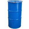 Picture of 35 Gallon Blue Open Head Steel Drum, w/ Blue Cover, Unlined, Lever Lock Ring, EPDM Gasket, UN Rated