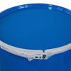 Picture of 35 Gallon Blue Open Head Steel Drum, w/ Blue Cover, Unlined, Lever Lock Ring, EPDM Gasket, UN Rated