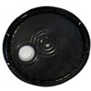 Picture of 3.5-6 Gallon Black HDPE Plastic Pail Cover, All Plastic Spout