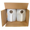 Picture of 2.5 Gallon HDPE Natural Plastic F-Style Bottle, 63-485, 2x1 White Reshipper Box