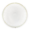 Picture of 3.5-6 Gallon White HDPE Plastic Round Cover, Tear Tab, EPDM Gasket