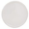 Picture of White HDPE Plastic Round Dairy Lid for 51 - 85 oz Tubs