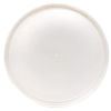 Picture of White HDPE Plastic Round Dairy Lid for 51 - 85 oz Tubs