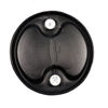 Picture of 55 Gallon Black HDPE Plastic Tight Head Drum, 2" & 3/4" Fittings