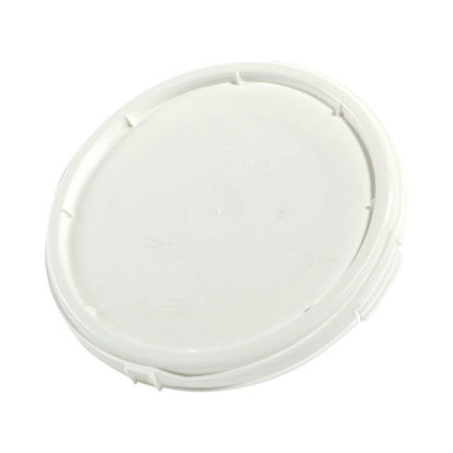 Picture of White HDPE UN Rated Screw Top Cover for 2.5 Gallon Pails