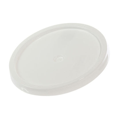 Picture of White HDPE EZ Stor Tamper Evident Cover for 3.2 - 6 Gallon Pails