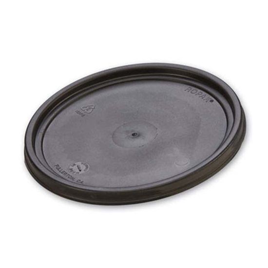 Picture of Black HDPE Cover for 1 Gallon Pails