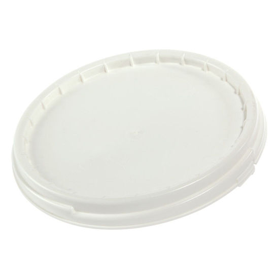 Picture of White HDPE Screw Top Cover for 12.2 Gallon Pails (No Gasket)