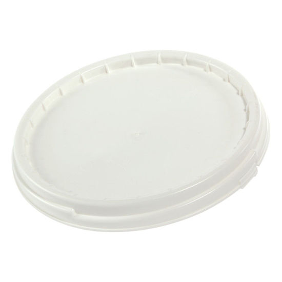 Picture of White HDPE Screw Top Cover for 12.2 Gallon Pails (No Gasket)
