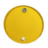 Picture of 55 Gallon Yellow Steel Reconditioned Tight Head Drum, T Style Fittings, Unlined