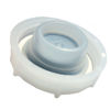 Picture of 70 mm Natural PP Plastic Screw Cap with Pull Up Spout, EPDM Gasket