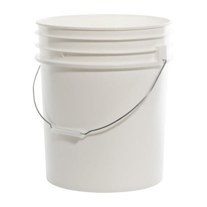 Picture of 5 Gallon Black HDPE Open Head Pail