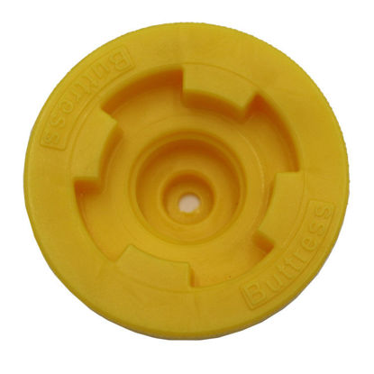 Picture of 2" Yellow PP Plastic Buttress Plug