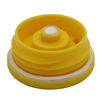 Picture of 2" Yellow PP Plastic Buttress Plug