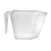 Picture of 8 oz Natural Plastic Measuring Cup with Graduation Marks