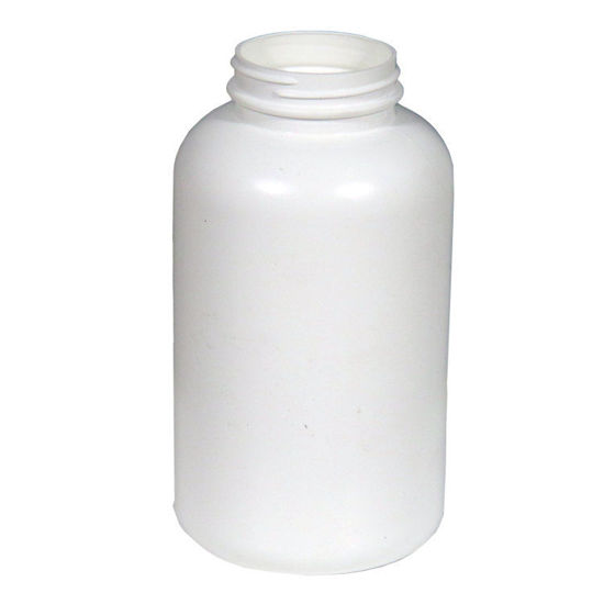 Picture of 750 cc White HDPE Plastic Pharma Packer Bottle, 53-400 Neck Finish