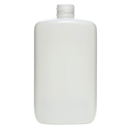 Picture of 8 oz Natural HDPE Plastic Oval Bottle, 24-410, 24 Gram
