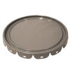 Picture of 5 Gallon Gray Rust Inhibitor Steel Open Head Pail, Straight Side with 24 Gauge Liner Cover