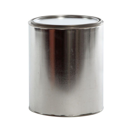 1 Gallon Metal Paint Cans with Lids - Unlined, 34 Pack