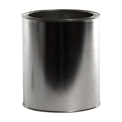 1 Quart Black Hybrid Paint Can (Bulk Pack)