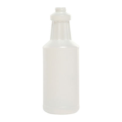 Picture of 32 oz Natural HDPE Fluted Decanter, 28-400, 54 Gram