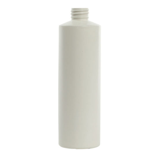 Picture of 16 oz White HDPE Cylinder Styleline, 28-SP410, 30 Gram