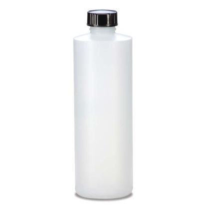 Picture of 8 oz Natural HDPE Cylinder, 24-410