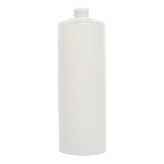 Picture of 32 oz Natural HDPE Cylinder, 28-400, 52 Gram