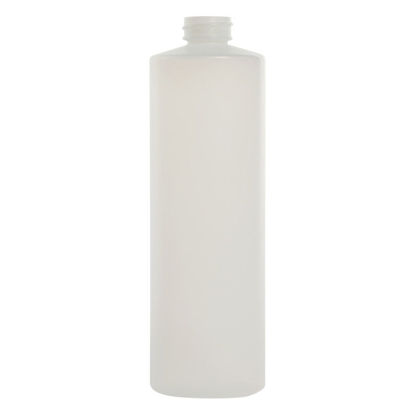 Picture of 16 oz Natural HDPE Cylinder, 28-SP400, 27 Gram