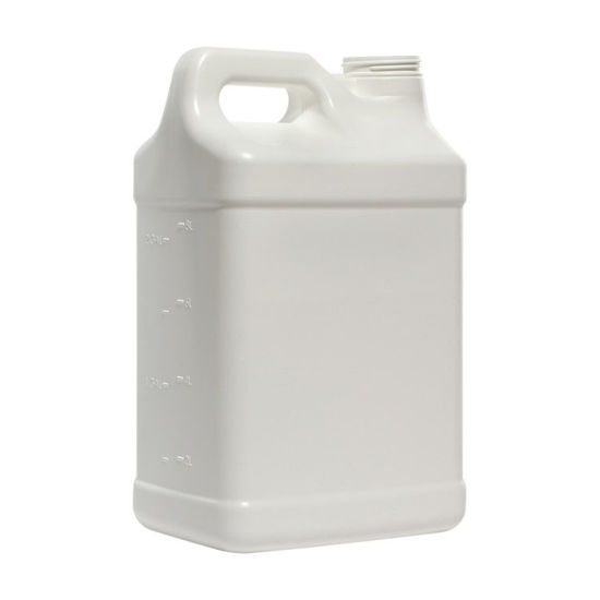 Picture of 2.5 Gallon White HDPE F-Style, 63 mm Rexam, 350 Gram