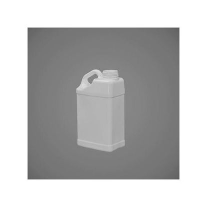 Picture of 5 liter Natural HDPE Slant Handle F-Style, 38-400, 170 Gram