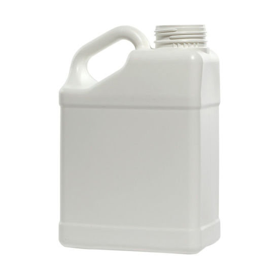 Picture of 128 oz White HDPE F-Style, 63 mm, 180 Gram