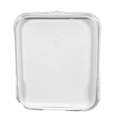 Picture of White PP Plastic Square Super Kube 2 Cover for 5 Gallon Pail