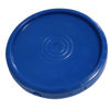 Picture of 7 Gallon Blue #BL45, HDPE Plastic Pail Cover, Tear Tab