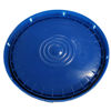 Picture of 7 Gallon Blue #BL45, HDPE Plastic Pail Cover, Tear Tab