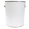 Picture of 1 Gallon White Round Metal Paint Can w/ Ears, Unlined