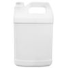 Picture of 4 Liter White HDPE Plastic F-Style Bottle, 38-400 Neck Size, 155 gram, Fluorinated Level 5