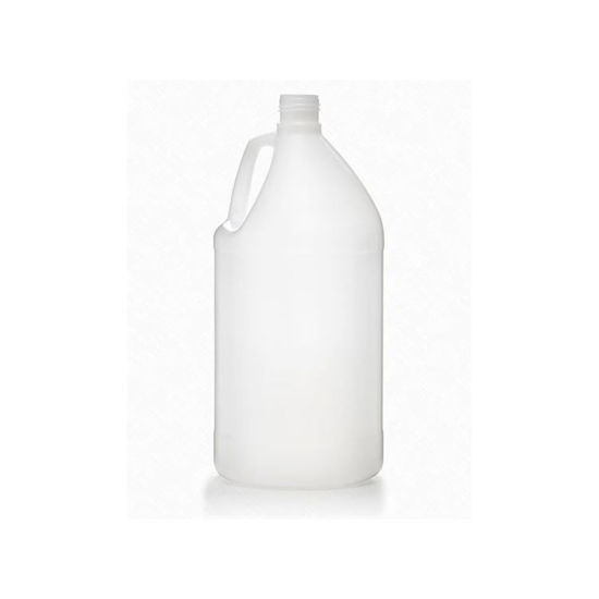 1 Gallon Natural HDPE Plastic Round Jugs Bulk