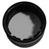Picture of 38-350 Black PP Plastic Cap, F217 Liner, Tamper Evident w/ Tamper Tip